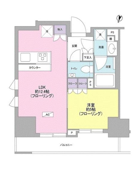 パークリュクス小石川間取り図