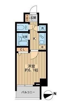 HF早稲田レジデンスⅡ間取り図