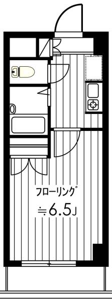 カテリーナ・ニュー神楽坂間取り図