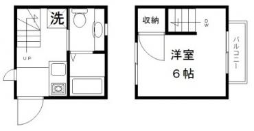 神楽坂 玄間取り図