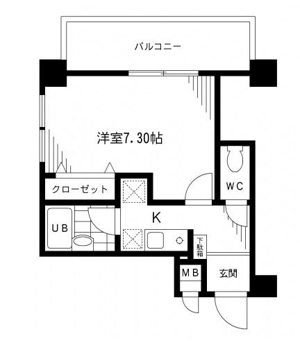 プライムアーバン千代田富士見間取り図