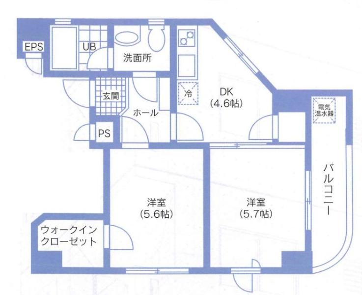 SUNNY SIDE KIB間取り図