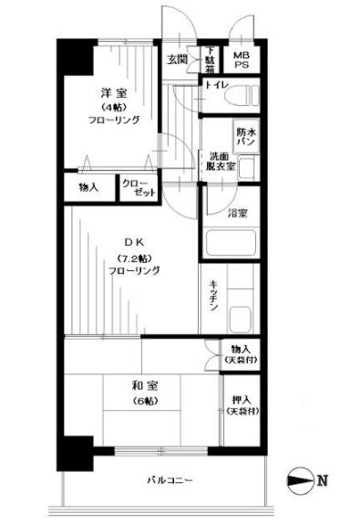 ニックハイム飯田橋間取り図