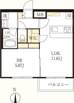 ガーデン小石川間取り図
