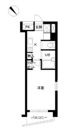 スカイコート目白台間取り図