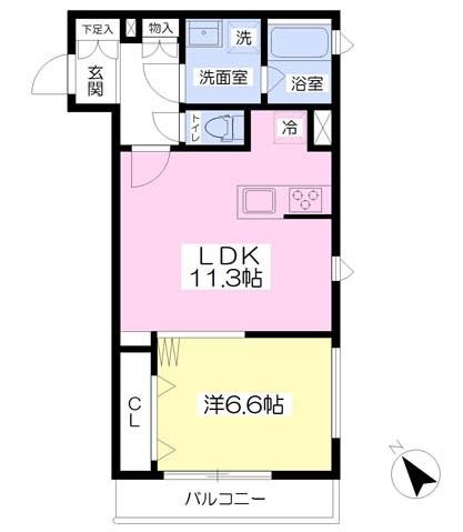 D.Lusso小石川間取り図