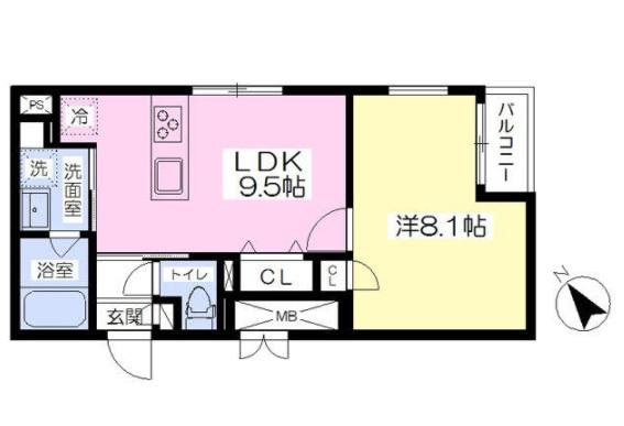 D.Lusso小石川間取り図