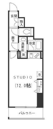 サントコア神楽坂間取り図