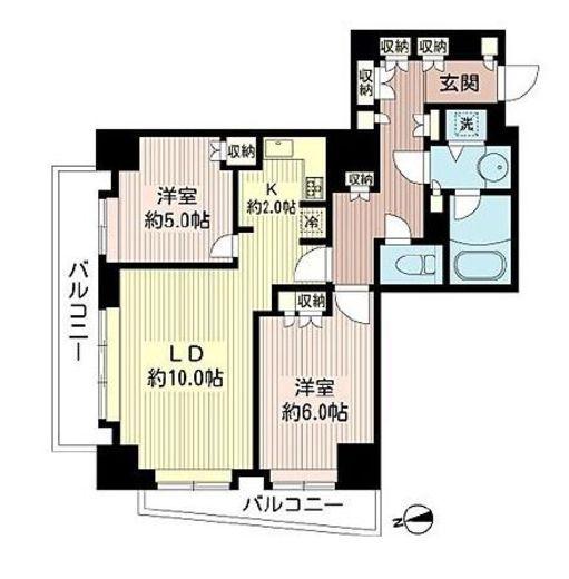 アリビオーレ神楽坂間取り図