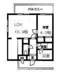 ヴェール小日向 間取り図