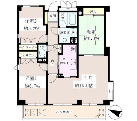 ル・クール本駒込間取り図