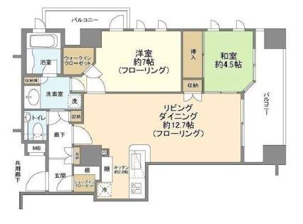 サンクタス本郷元町間取り図