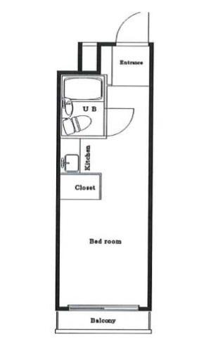 日神パレス新大塚間取り図