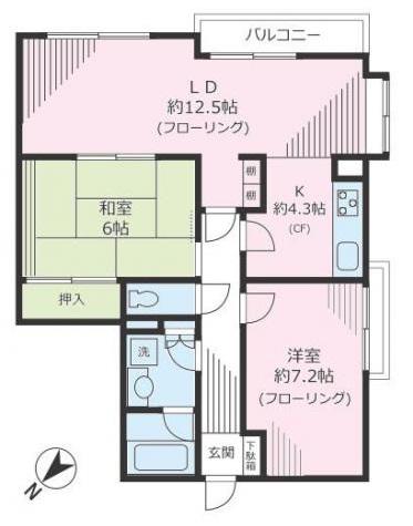 マインハイム本郷間取り図