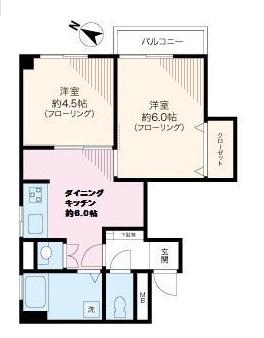 小石川コヤマハイツ間取り図