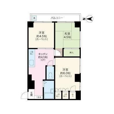 グリンカ白山間取り図