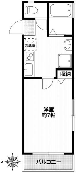 ガーデニア本郷間取り図