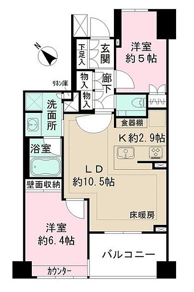 ザ・パークハウス茗荷谷間取り図