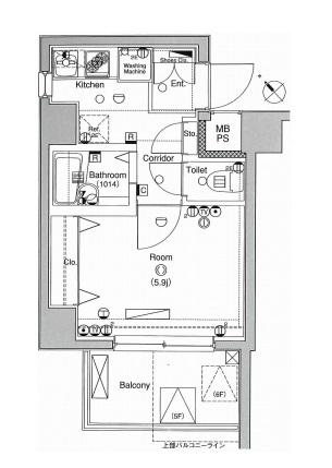 エルフラット白山　～L-Flat白山～間取り図