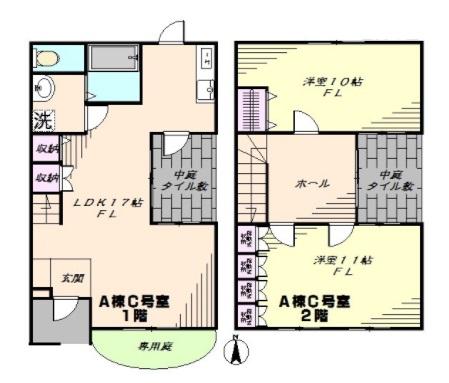 春日の杜間取り図