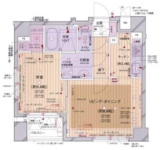 グラーサ本郷東大前間取り図
