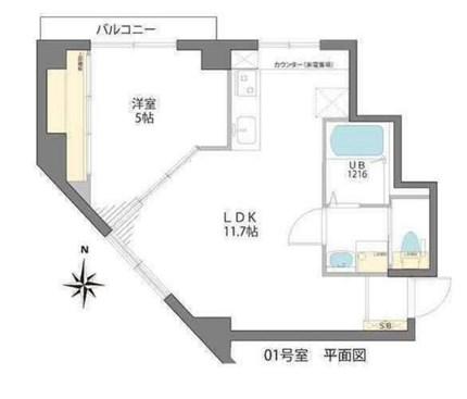 小石川マンション間取り図
