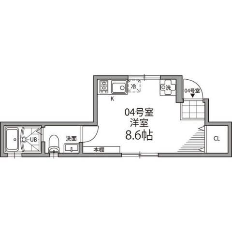 グランエッグス東大前間取り図