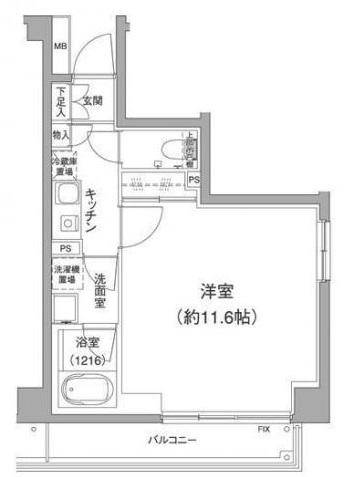 THE CUBE間取り図