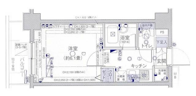 パレステュディオ小石川後楽園間取り図