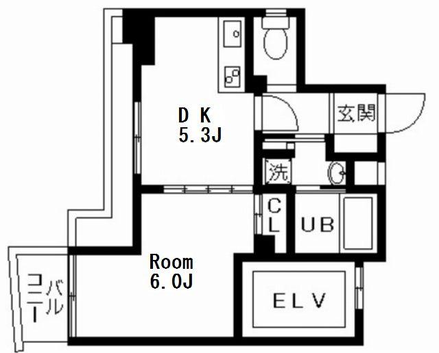 スカイコート本郷東大前壱番館間取り図