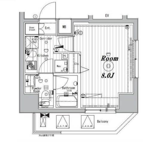 メイクスデザイン茗荷谷間取り図