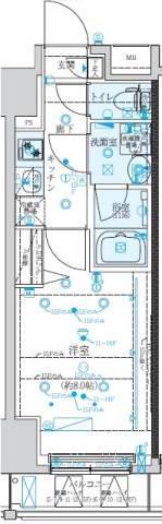 クレイシア新宿間取り図