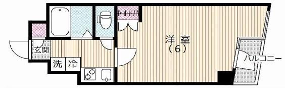 レジャンシック小石川間取り図