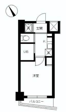 スカイコート後楽園EAST間取り図