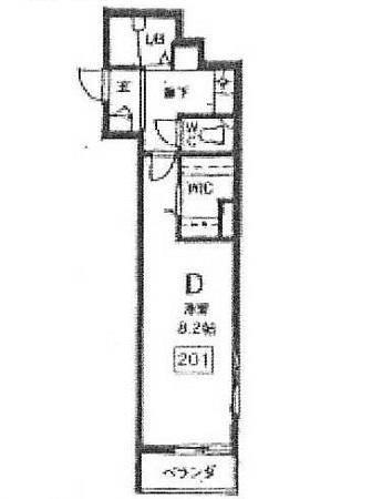 セルーシア向ヶ丘間取り図