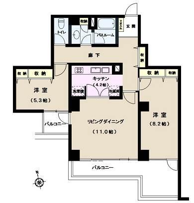 クリスティホームズ間取り図