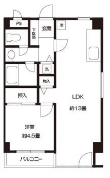カサブランカオオツカ間取り図