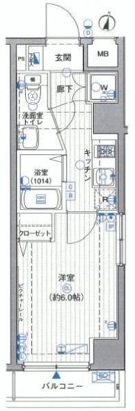 ラグジュアリーアパートメント本郷間取り図