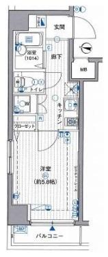 ラグジュアリーアパートメント本郷間取り図