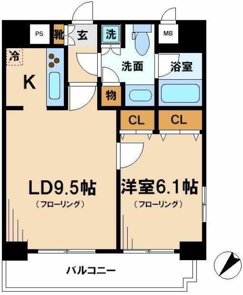 プレール・ドゥーク文京茗荷谷間取り図