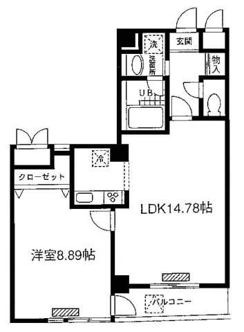 ブルーガーデン小石川間取り図