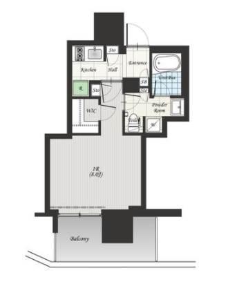 プレミスト新宿山吹間取り図