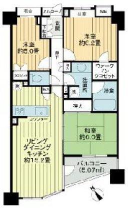 小石川ザ・レジデンス　イーストスクエア 324号室 間取り図