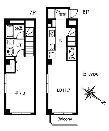 小石川テラス間取り図