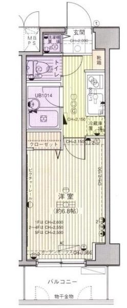 菱和パレス小石川後楽園間取り図