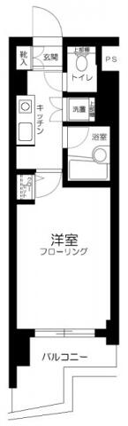 スカイコート文京白山間取り図