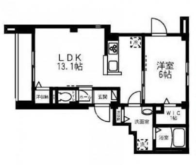 シェモア東間取り図