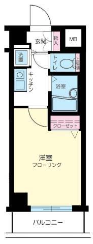 メインステージ護国寺間取り図