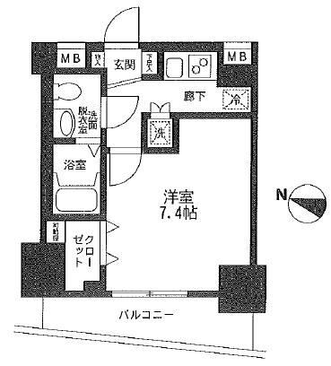 アイル文京白山間取り図