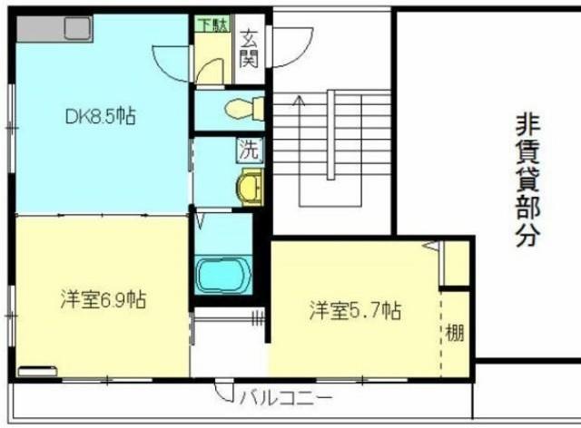 カーサ・ルネス間取り図